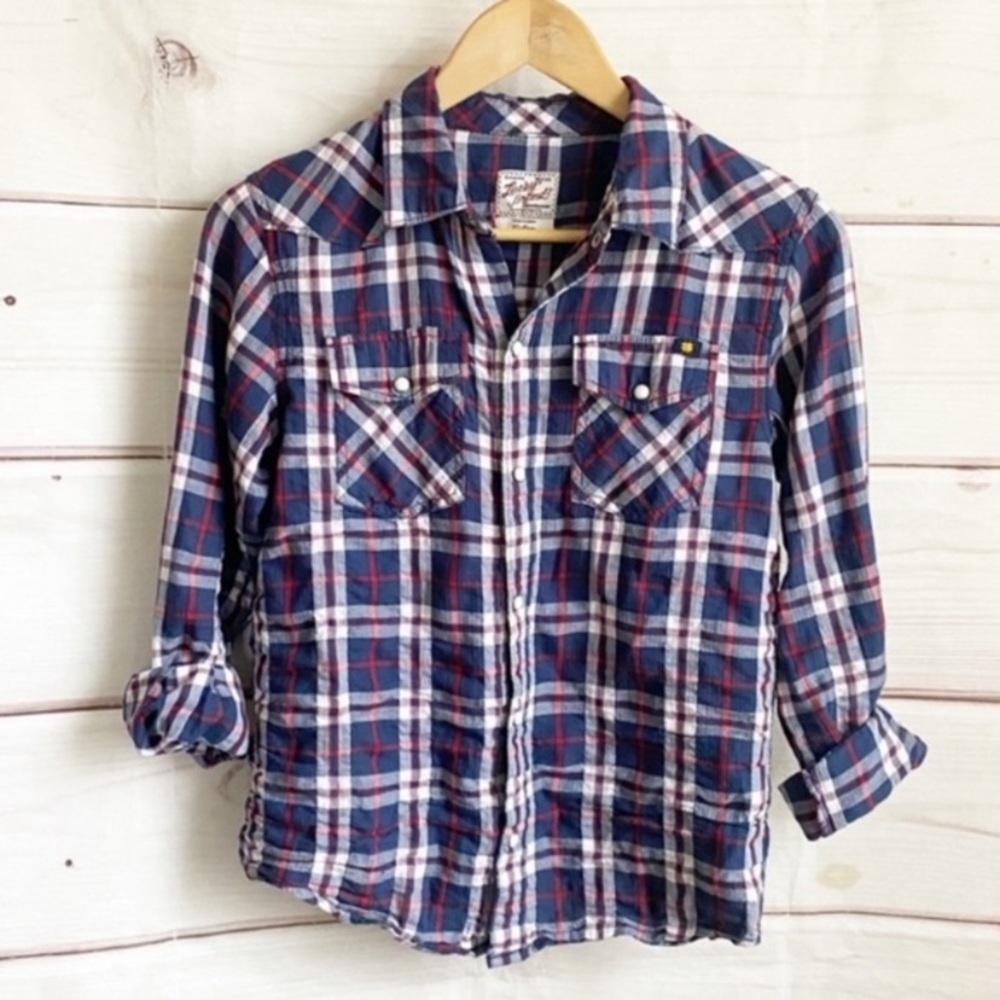 Lucky Brand Plaid Buttondown Shirt